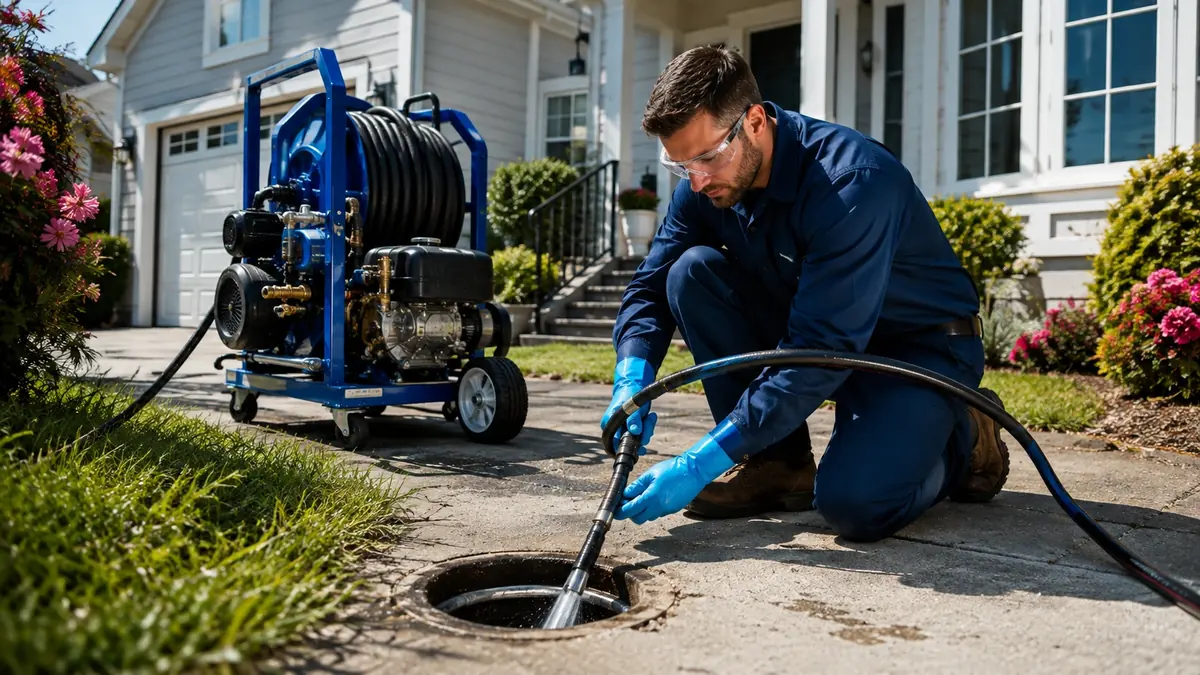 Residential Hydro Jet Drain Cleaning in San Jose